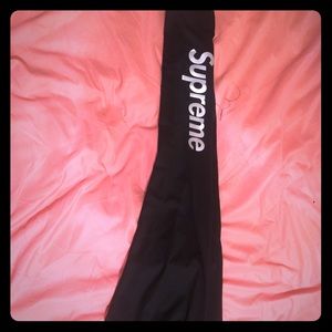 Black And Silver Leggings